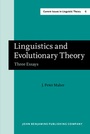 Cover: Linguistics and Evolutionary Theory - John Benjamins Publishing Co