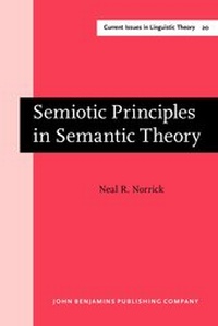 Enlarge image Cover: Semiotic Principles in Semantic Theory - John Benjamins Publishing Co