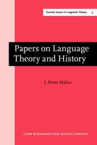 Enlarge image Cover: Papers on Language Theory and History - John Benjamins Publishing Co