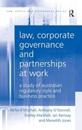 Cover: Law, Corporate Governance and Partnerships at Work - Routledge