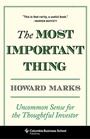 Cover: The Most Important Thing - Columbia University Press