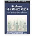 Cover: Handbook of Research on Business Social Networking - Business Science Reference