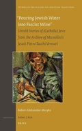 Cover: "Pouring Jewish Water into Fascist Wine" - Brill