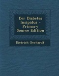 Cover: Der Diabetes Insipidus - Nabu Press