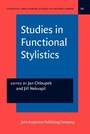 Cover: Studies in Functional Stylistics - John Benjamins Publishing Co