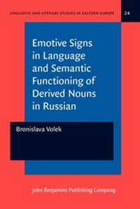Abbildung von: Emotive Signs in Language and Semantic Functioning of Derived Nouns in Russian - John Benjamins Publishing Co