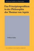 Cover: Das Prinzipienproblem in der Philosophie des Thomas von Aquin - John Benjamins Publishing Co