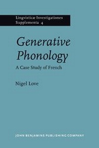 Enlarge image Cover: Generative Phonology - John Benjamins Publishing Co