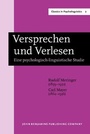 Cover: Versprechen und Verlesen - John Benjamins Publishing Co