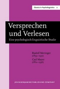 Enlarge image Cover: Versprechen und Verlesen - John Benjamins Publishing Co