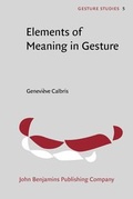 Cover: Elements of Meaning in Gesture - John Benjamins Publishing Co