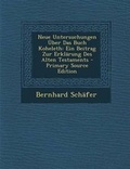 Cover: Neue Untersuchungen Uber Das Buch Koheleth - Nabu Press