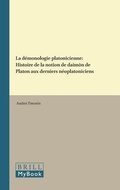 Cover: La demonologie platonicienne - Brill