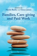 Cover: Families, Care-giving and Paid Work - Edward Elgar Publishing