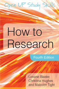 Enlarge image Cover: How to Research - Open University Press
