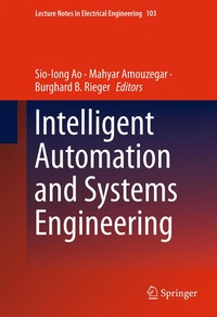 Enlarge image Cover: Intelligent Automation and Systems Engineering - Springer
