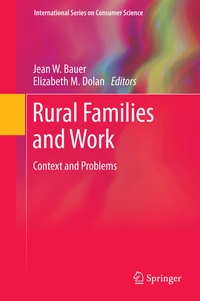 Enlarge image Cover: Rural Families and Work - Springer