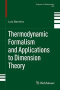 Cover: Thermodynamic Formalism and Applications to Dimension Theory - Birkh&auml;user