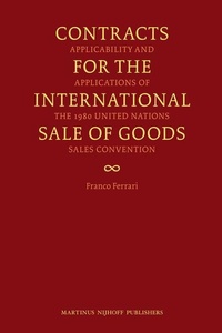 Abbildung von: Contracts for the International Sale of Goods - Martinus Nijhoff