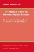 Cover: The African Regional Human Rights System - Martinus Nijhoff