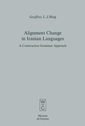 Cover: Alignment Change in Iranian Languages - De Gruyter Mouton