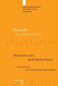 Enlarge image Cover: Reciprocals and Reflexives - De Gruyter Mouton
