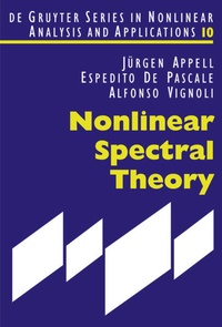 Enlarge image Cover: Nonlinear Spectral Theory - De Gruyter