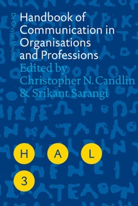 Enlarge image Cover: Handbook of Communication in Organisations and Professions - De Gruyter Mouton