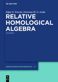 Abbildung von: Relative Homological Algebra - De Gruyter