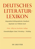 Cover: Deutsches Literatur-Lexikon / Werenberg - Wiedling - De Gruyter