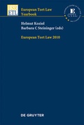 Cover: European Tort Law Yearbook / 2010 - De Gruyter