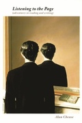 Cover: Listening to the Page - De Gruyter