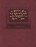 Cover: The Spirit - Nabu Press