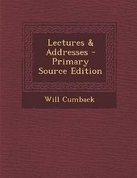 Enlarge image Cover: Lectures & Addresses - Nabu Press