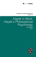 Cover: Hayek in Mind - Emerald Group Publishing Limited