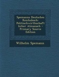 Cover: Spemanns Deutsches Reichsbuch - Nabu Press