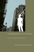 Cover: Anthropologists in the Field - Columbia University Press