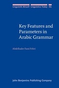 Cover: Key Features and Parameters in Arabic Grammar - John Benjamins Publishing Co