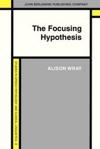 Enlarge image Cover: The Focusing Hypothesis - John Benjamins Publishing Co
