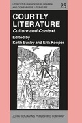 Cover: Courtly Literature - John Benjamins Publishing Co