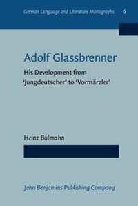 Enlarge image Cover: Adolf Glassbrenner - John Benjamins Publishing Co