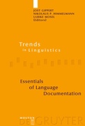 Cover: Essentials of Language Documentation - De Gruyter Mouton