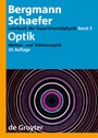 Cover: Optik - De Gruyter