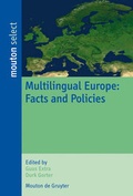 Cover: Multilingual Europe - De Gruyter Mouton
