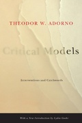Cover: Critical Models - Columbia University Press