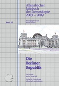 Cover: 2003-2009 (Die Berliner Republik) - De Gruyter Saur