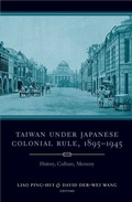 Cover: Taiwan Under Japanese Colonial Rule, 1895-1945 - De Gruyter