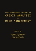 Cover: First International Conference on Credit Analysis and Risk Management - Cambridge Scholars Publishing