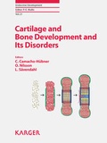Cover: Cartilage and Bone Development and Its Disorders - S. Karger