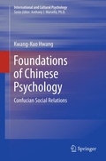 Cover: Foundations of Chinese Psychology - Springer